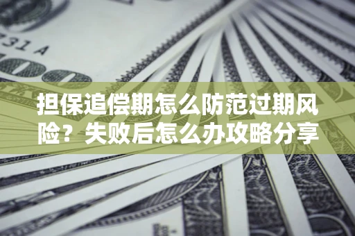 北京担保追偿期怎么防范过期风险？失败后怎么办攻略分享
