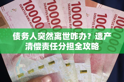 北京债务人突然离世咋办？遗产清偿责任分担全攻略