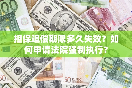 北京担保追偿期限多久失效？如何申请法院强制执行？