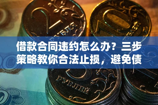 北京借款合同违约怎么办？三步策略教你合法止损，避免债务危机升级